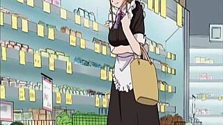 Anime Maid Gets Wet Pussy Fantasizing