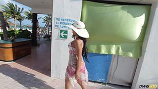 Lizzy Laynez Behind The Scenes Intense Transsexual Action