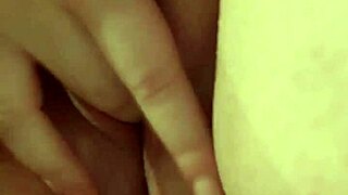 Chubby Wife Masturbates Hot Pussy For Husband's Friend While He Fucks