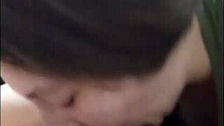 sexy wife blows husband and swallows his cum