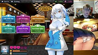 aiko and milf jessie both getting cumshots in huniepop uncensored