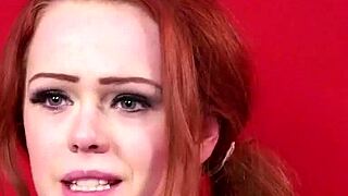 Wacky Model Receives Facial Cumshot.