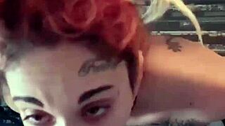 Rough Interracial Face Fucking With Deepthroat Action