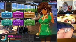 aiko and milf jessie both getting cumshots in huniepop uncensored