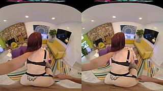 Vr Hush Redhead Jessica Ryan Puts You Over The Edge With Cumshot Stockings Blowjob Doggystyle Missionary Cowgirl Riding Fishnets