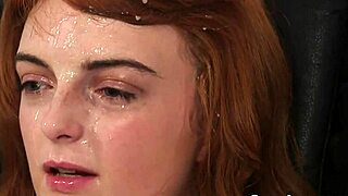 i got sperm shot on my face and swallowed it all, frisky bombshell