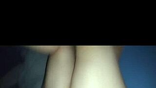 she spreads wide, but ends up taking it deep in her ass