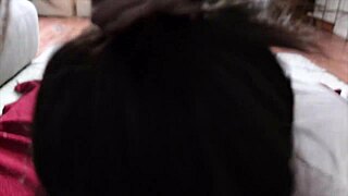 Asian Slut Wife Sucks Cock