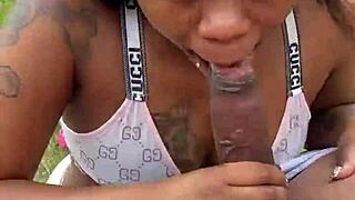 Does this pretty ebony girl need a big black cock instead of pocket change?