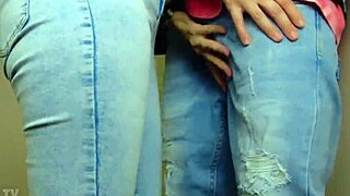 The blonde European girl intimately sniffs the guy's balls and ass, culminating in a kinky facial.