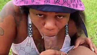 Does this pretty ebony girl need a big black cock instead of pocket change?