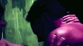 Teen pornstar bends over for intense action