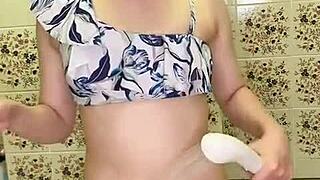 when i bathed in water i made naughty noises