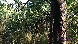 Milf craves deep anal on the beach