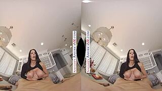 Reagan Foxx intensely deepthroats cock in POV fucking scene