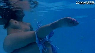Highlights featuring hottest underwater pornstars in pool