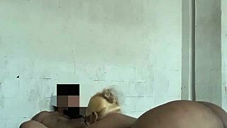 Я взял ее на стройку и мы оттрахали ее большую жопу монстр-членом.