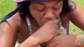 Does this pretty ebony girl need a big black cock instead of pocket change?