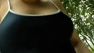 why's that cute asian teen dancing in panties?