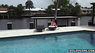 i was so shocked when my cute stepsis vienna black saw my big cock and got all shaved and hairless