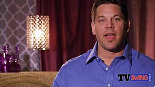 Newbie couple chrissy and craig perform oral before partying in the red room