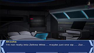 Star Wars Sith Girls Bang Orange Trainer Roughly in Cosplay Group Orgasm