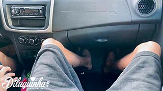 that tattooed brazilian driver was cute, so i gave him my dick outdoors?