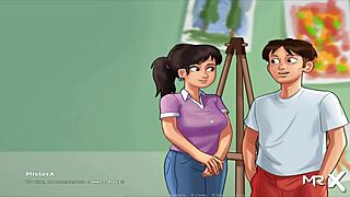 Summertime Saga showcases ultimate nude art in episode 4 scene 66