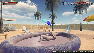 ethan vs scara 3d fight