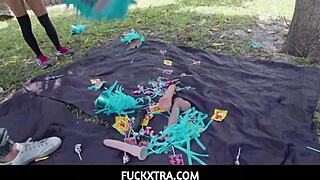 stud, these tiny teens are fucking you on your birthday!