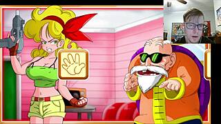 SATISFYING MASTER ROSHI'S DESIRES in KAME PARADISE!