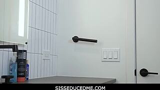 Stepsister Lacey London Uses First Toy on Daddy's Cock in POV!