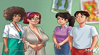 Summertime Saga showcases ultimate nude art in episode 4 scene 66