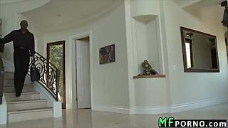 teacher with glasses tries big black dick velicity von in amateur setting