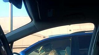 she liked what she saw in the flashing light 😉