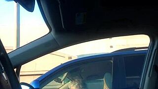 she liked what she saw in the flashing light 😉