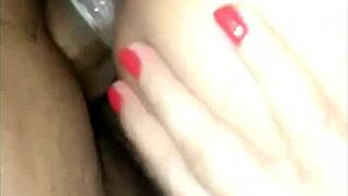 why is this beautiful whore masturbating her wet pussy?