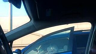 she liked what she saw in the flashing light 😉