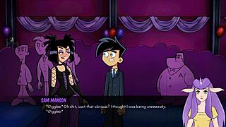 danny phantom gets a goth handjob in amity park redux part 18, so intense
