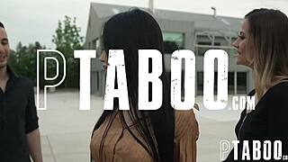 Skinny Sasha Rose and Raul Costa in Action?