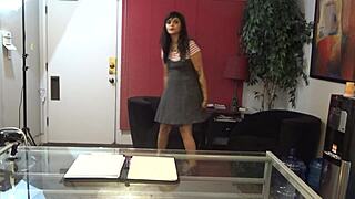 Angie chats in her casting interview about sex and tattoos