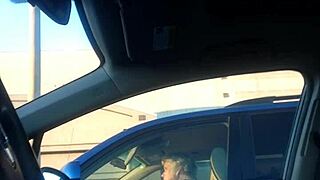 she liked what she saw in the flashing light 😉