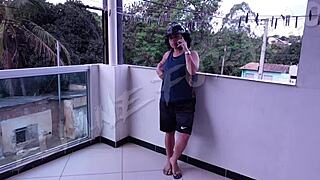 Sapatao turns into woman for 500 reais offering pussy and ass to lorrany exotico