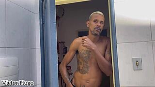 hot gay anal sex in the kitchen, bareback and intense 😈