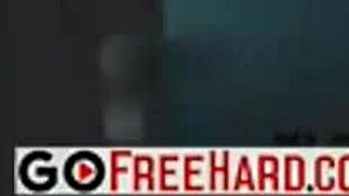 czech amateur blows big cock then fucks in shower pov