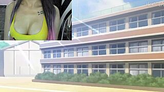 Kyouka fucks old men for money as prostitute in hentai energy cap 1