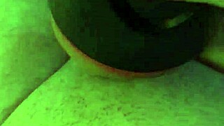 first cum inside my new toy on the sofa