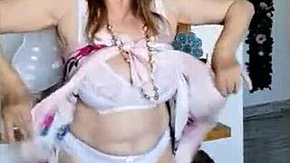 Mariaold's Passionate Lingerie Tease