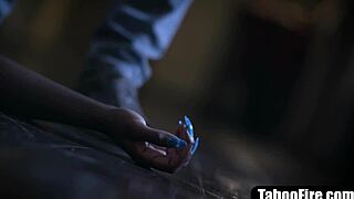 Shady Guy Haunted By Ebony Ex-Girlfriend's Intense Halloween Fuck