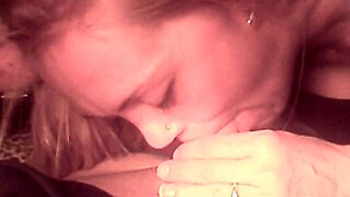 Bay with sexy ass enjoys sucking daddy's dick